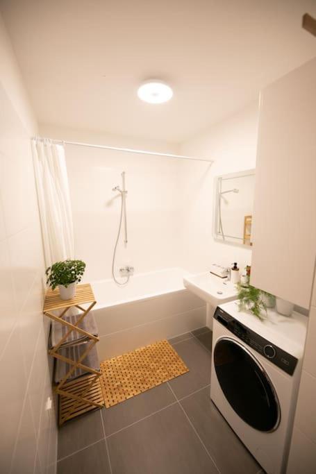 Schoenes Living Am Donauufer Wien Exterior foto